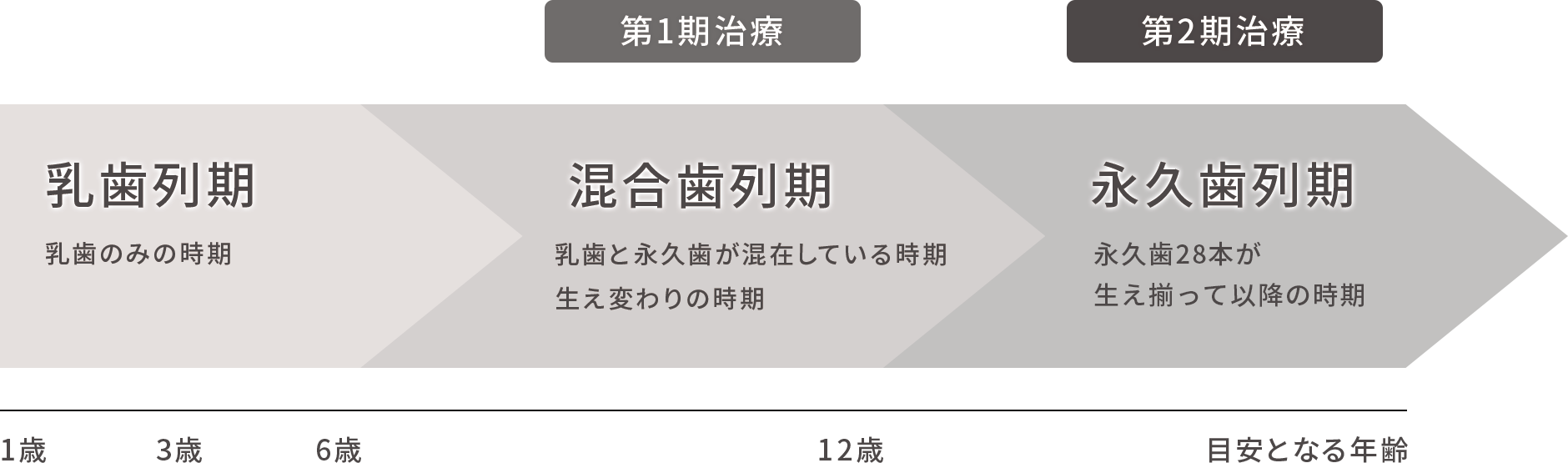 こどもの矯正を開始する時期